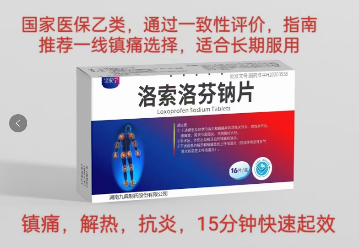 洛索洛芬鈉片 洛索洛芬鈉片